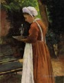 the maidservant 1867 Camille Pissarro